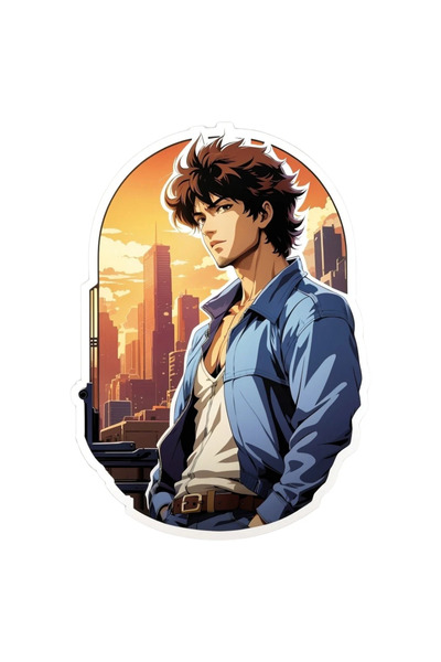 INOVATIX Set de 8 piese, autocolant băiat cu cămașă, INOVATIX®. 6 cm