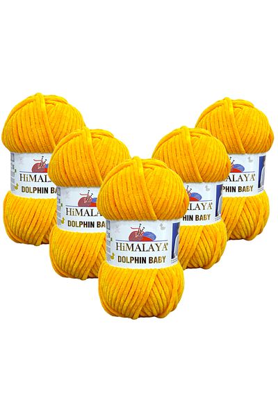 Himalaya Dolphin Baby Velvet Rope 5 Pack - 80368 - 100 Gr. 120 M.