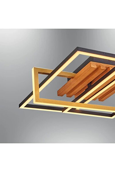 Özcan Aydınlatma Özcan Aydınlatma 1420-2 Plafonyer Meşe