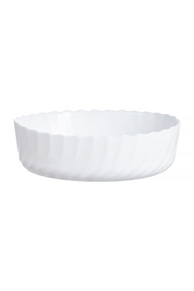 Luminarc Trianon Smart Cuisine Tempered Glass Oval Serving Dish White 32 x 24.5cm