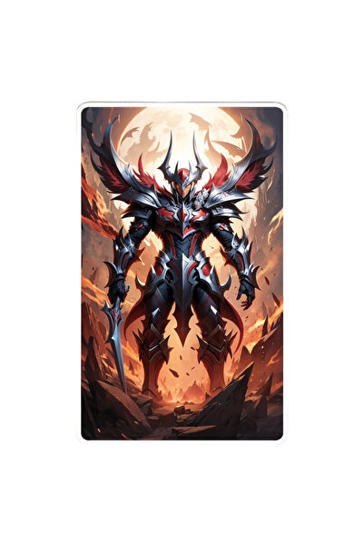 INOVATIX Σετ 8 τεμαχίων, Aatrox με αυτοκόλλητο σπαθιού, INOVATIX®. 6 εκ.