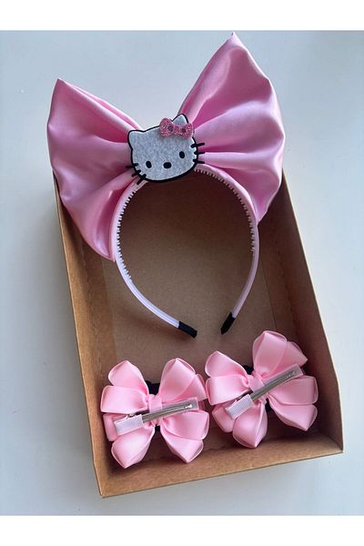 Hello Kitty Crown Buckle Set