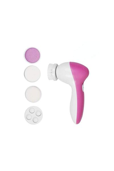 SIKS ® 5in1 Massage And Facial Care Brush, Helps Eliminate Blackheads And Acne-type Pustules