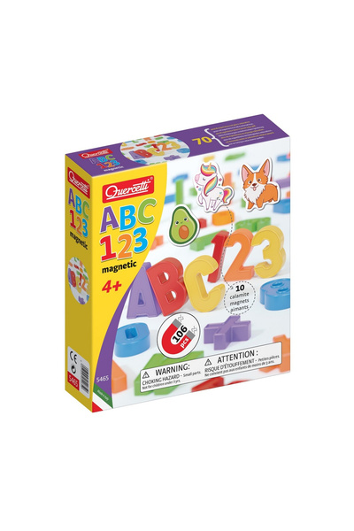 quercetti Set magnetic ABC 123 Quercetti