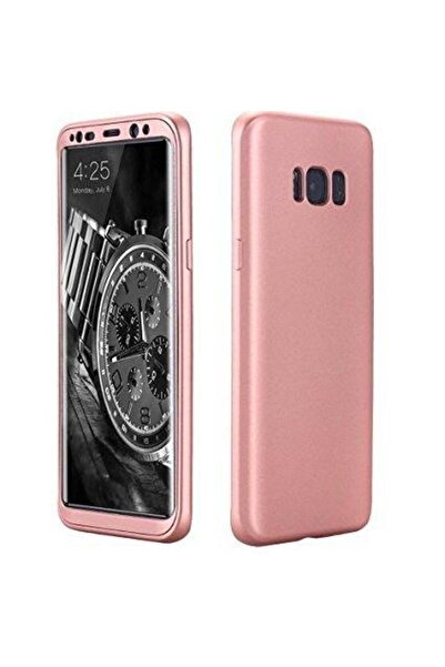 OEM Θήκη Samsung Galaxy S8, FullBody Rose-Gold, πλήρης κάλυψη 360 μοιρών με δ...