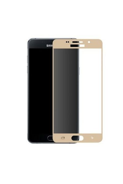 OEM Folie de sticlă pentru Samsung Galaxy J7 2017, margini aurii