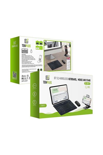 TENPLUS TENPLUS wireless keyboard and mouse stand 3*1