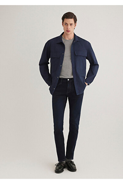 Mavi James Premium Blue Dark Ink Blue Jean Trousers