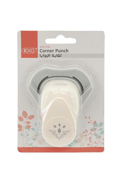 Roco Diamond Craft Puncher Single Hole Off White/Light Grey