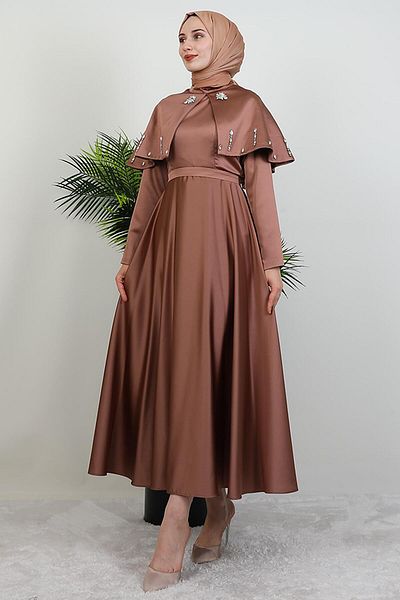 GİYZAMİLA Βραδινό φόρεμα Nira Hijab Μαύρισμα