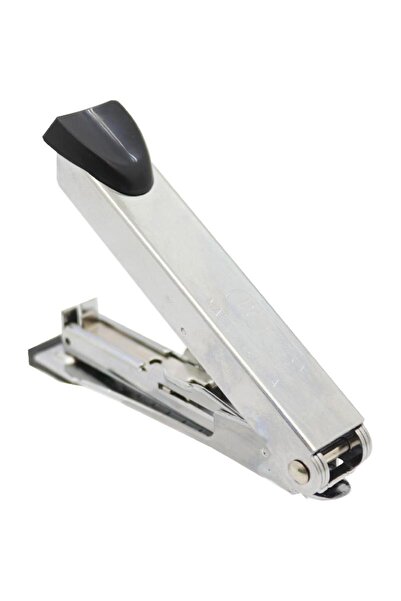 Roco Compact Desk Stapler – Silver – Staples Up to 10 Sheets (80 gsm)