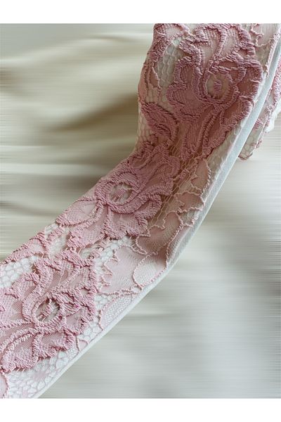 Bukiro Double Sided Lace Wire Bandana 2 Sided Wire Hair Band Pearl and Sequined Hair Band