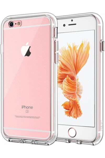 OEM Θήκη Apple iPhone 6/6S, σιλικόνη TPU 2,0 mm λεπτή διαφανής