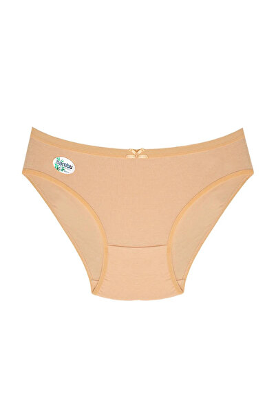 BUTİK1AVM Women's Bamboo Panties 100% Bamboo Ultra Stretchy Soft Textured Mixed Color