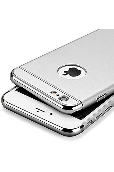 OEM Carcasă Apple iPhone 6/6S, 3 în 1 argintie