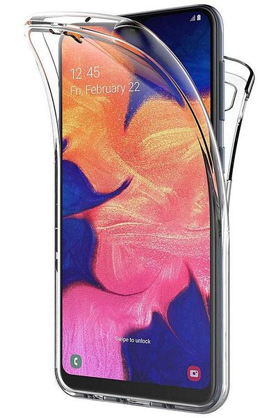 OEM Carcasă Samsung Galaxy A10, FullBody Elegance Luxury ultra subțire, silicon TPU, acoperire completă la 360 de grade