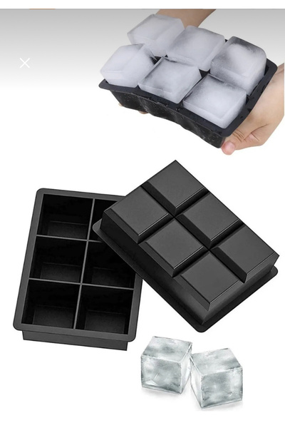 CKM silikon En çok satılan buzluk 6’lı Silikon Buz Kalıbı