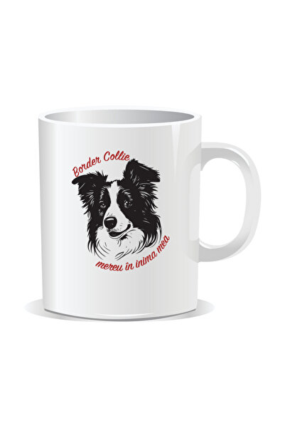 OEM Cana personalizata cu mesaje pentru iubitorii de caini, Border Collie - I...