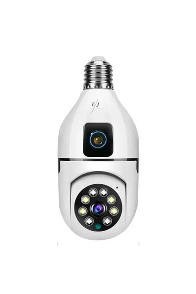 Spionescu Dual 360° HD surveillance camera, WiFi, 4MP, PTZ, CCTV - V380