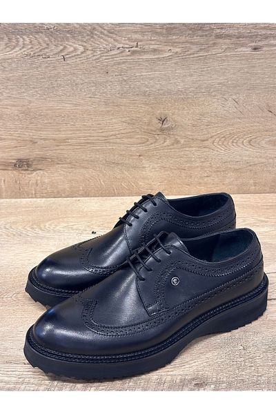 Pierre Cardin Κλασικά παπούτσια Oxford με κορδόνια Eva Sole Ultra Light από γνήσιο δέρμα