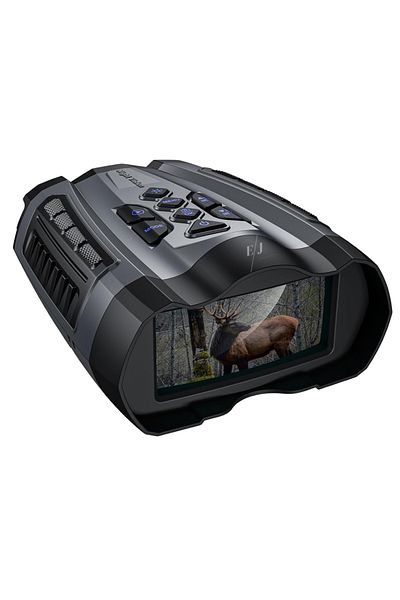 Spionescu 4K digital night vision binoculars, adjustable optical zoom, 10x, 32GB, 4000 mAh
