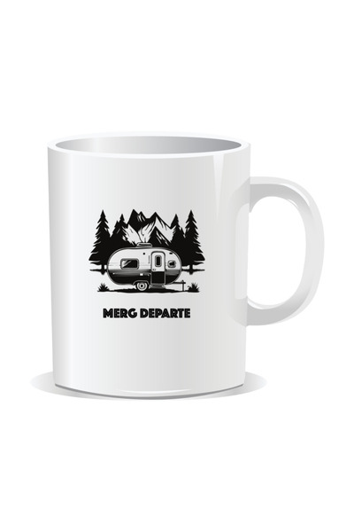 Mug Mania Personalized mug with messages for campers, I'm going far