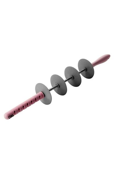 SIKS ® extendable dough cutter, 4 cutting rollers, pink/gray