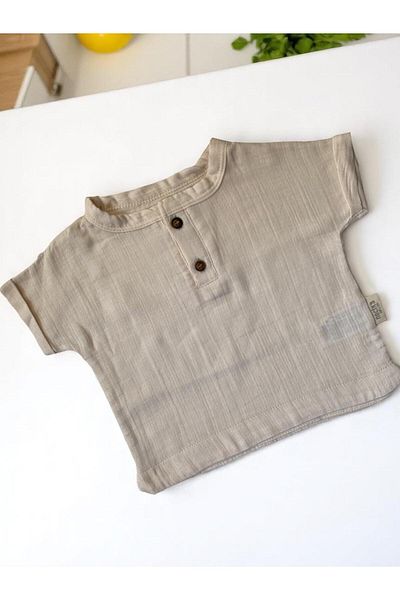 Necix's Altıntaş Baby Soft and Breathable Muslin Double Set for Baby Boys