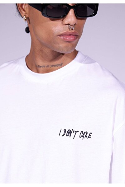 ELNOYA Unisex Cotton Black Oversize Simple Minimalist Crew Neck Casual T-Shirt