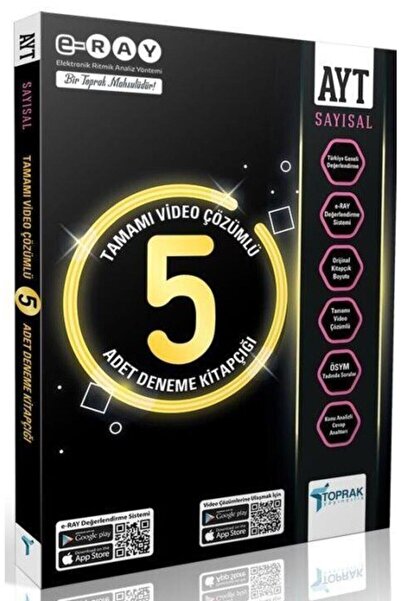 Analiz Yayınları Ayt 5 Li Paket Deneme Sayısal Toprak Yayıncılık