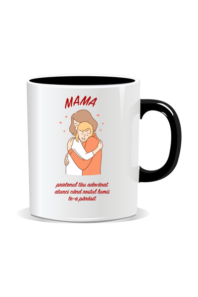 OEM Cana personalizata cu mesaje de 8 Martie pentru mame, Prietenul tau adeva...