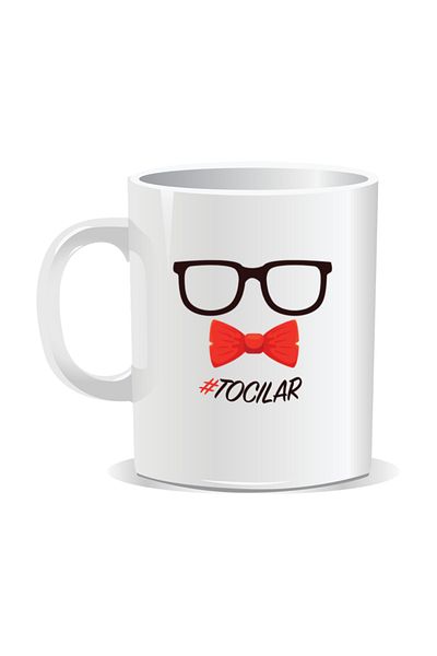 OEM Personalized mug with messages for nerds, #nerd - White interior