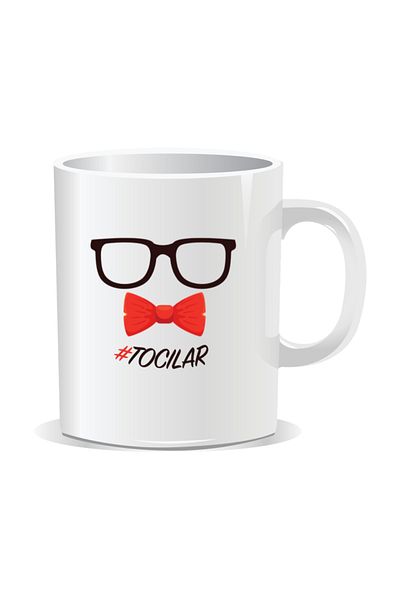OEM Personalized mug with messages for nerds, #nerd - White interior