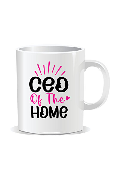 OEM Cana personalizata cu mesaje de 8 Martie pentru mame, CEO of the home - I...