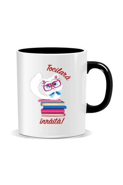 OEM Cana personalizata cu mesaje pentru tocilari, Tocilara inraita - Interior...