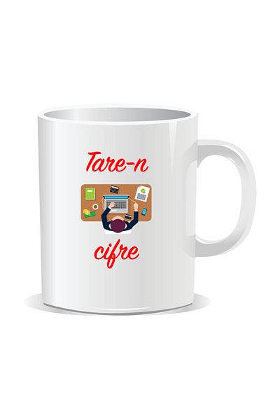 OEM Personalized mug with "strong" message, Strong in numbers - White interior