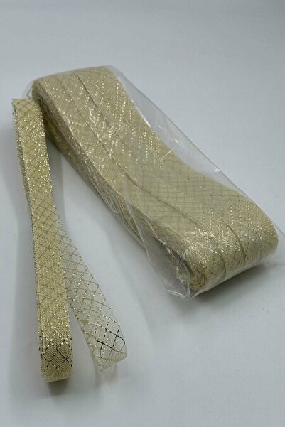 Massaltay Simli Gren Kurdele – 2 cm Eninde, 22.5 Metre Uzunlukta Süsleme Kurd...