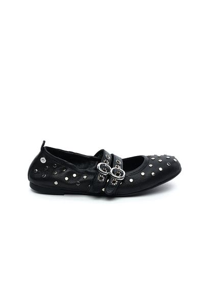 Greyder 34353 Black Genuine Leather Women's Classic Shoes
