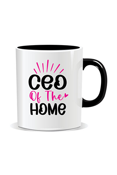 OEM Cana personalizata cu mesaje de 8 Martie pentru mame, CEO of the home - I...