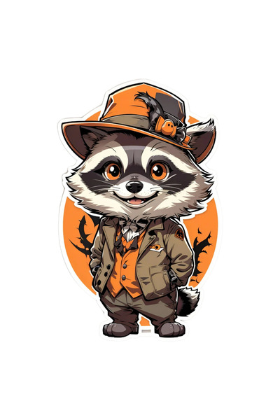 INOVATIX Set de 8 piese, autocolant raton fericit, INOVATIX®. 6 cm