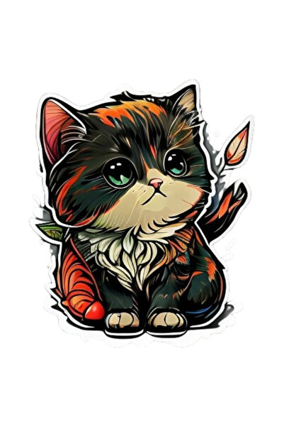 INOVATIX Set de 8 piese, autocolant pisoi cu ochi triști, INOVATIX®. 6 cm