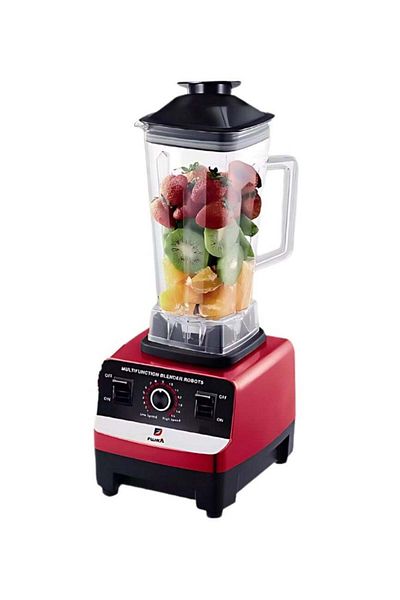 Fujika Electric Blender - Multi-functional, 2500W power, large 2.5L jar + 0.8L cup