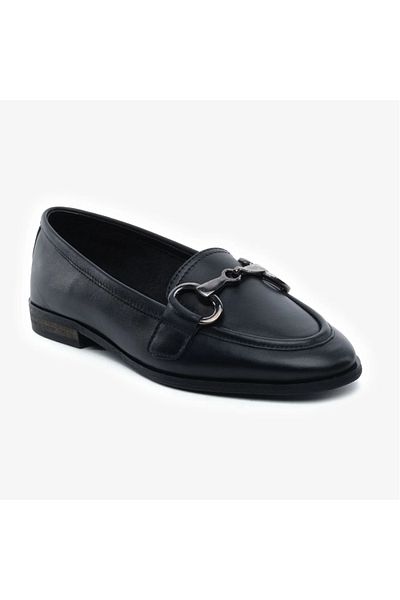 Greyder 59271 Black Genuine Leather Women's Casual Shoes
