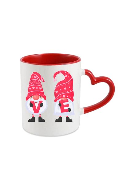 OEM Personalized mug for Valentines Day, LOVE with dwarves