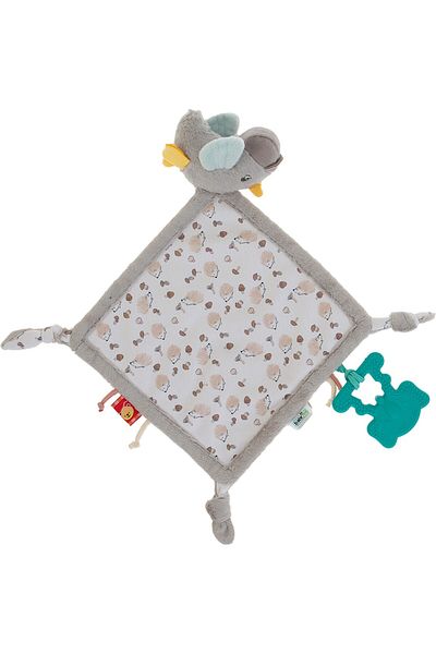 SAVA HOME COLLECTİON Sleepy Birdy with Teether 858 Brown
