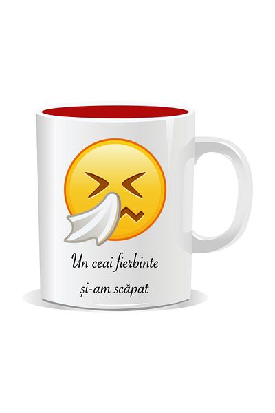 OEM Personalized mug with Emoji, I missed some tea