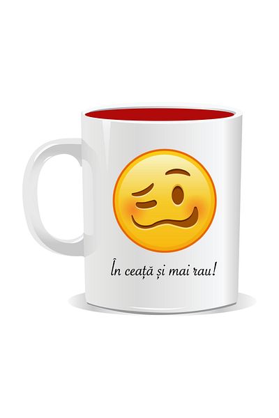 OEM Personalized Emoji Mug, You Got Me In A Fog