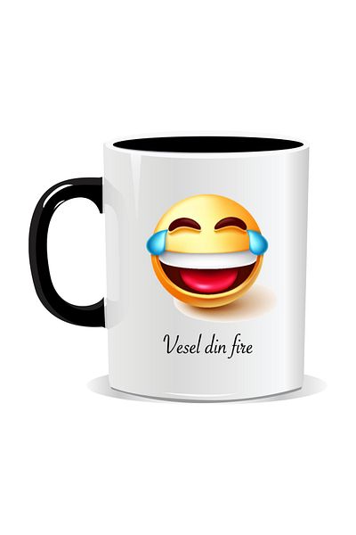 OEM Personalized Emoji Mug, Cheerful by Nature