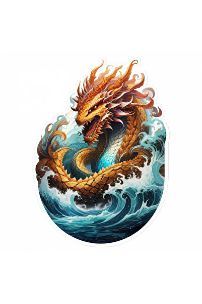 INOVATIX Σετ 8 τεμαχίων, Αυτοκόλλητο Μυθολογικός υδρόβιος χαρακτήρας Χάρυβδη,...