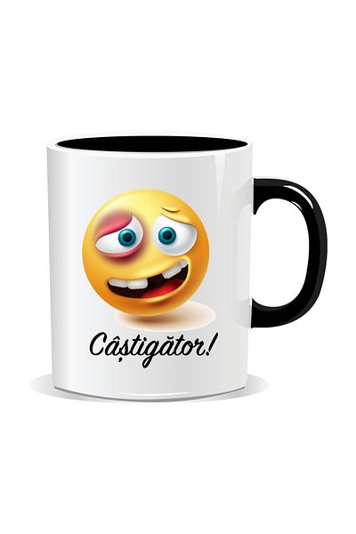 OEM Personalized Emoji Mug, Winner